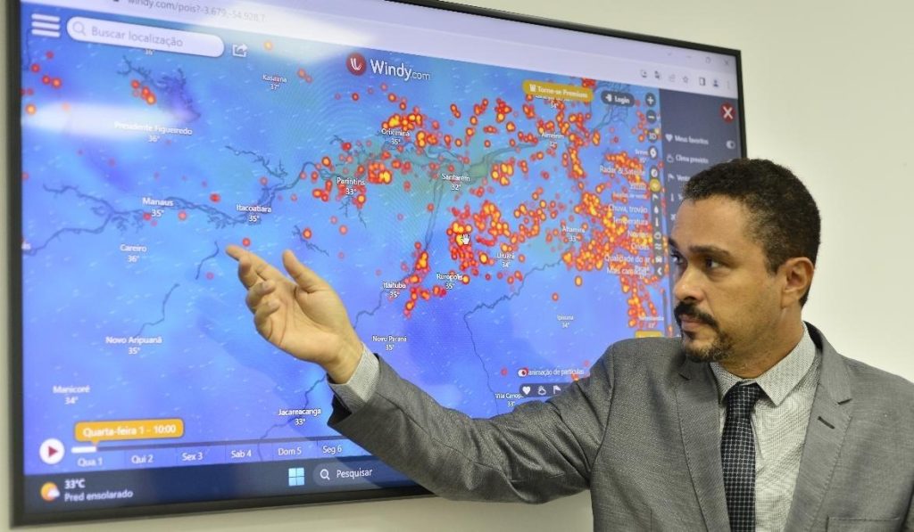 Operações do Amazonas contra queimadas são ineficazes, diz MP de Contas