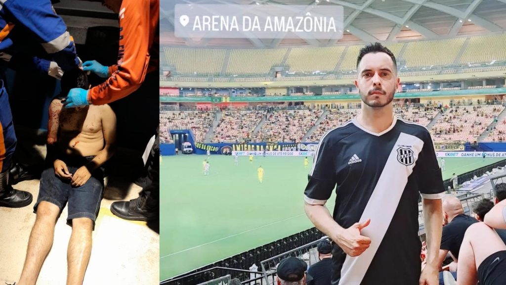 Torcedor da Ponte Preta é espancado na Arena da Amazônia