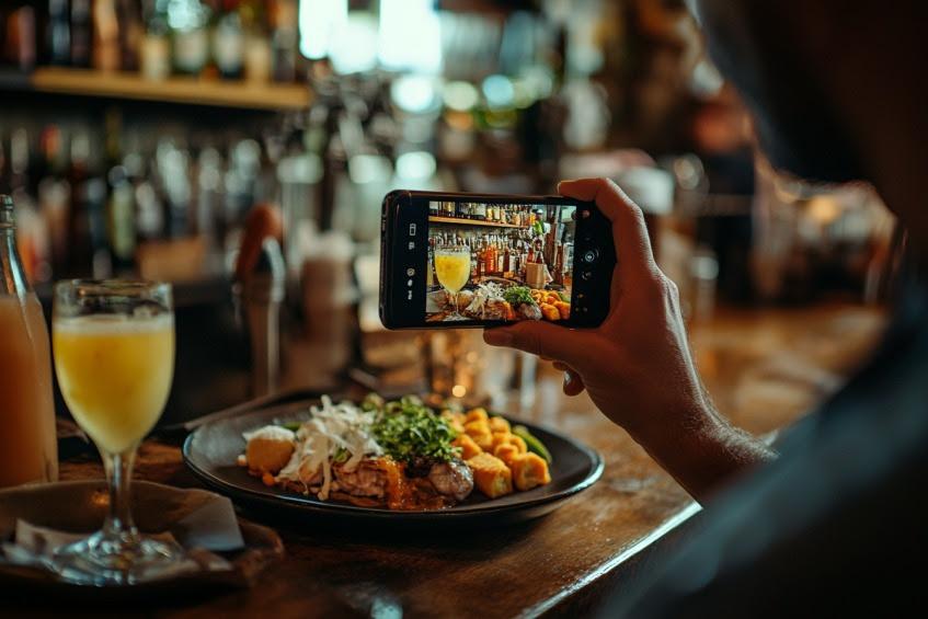 Como investir em fotografias de pratos e drinks podem aumentar as vendas em bares e restaurantes
