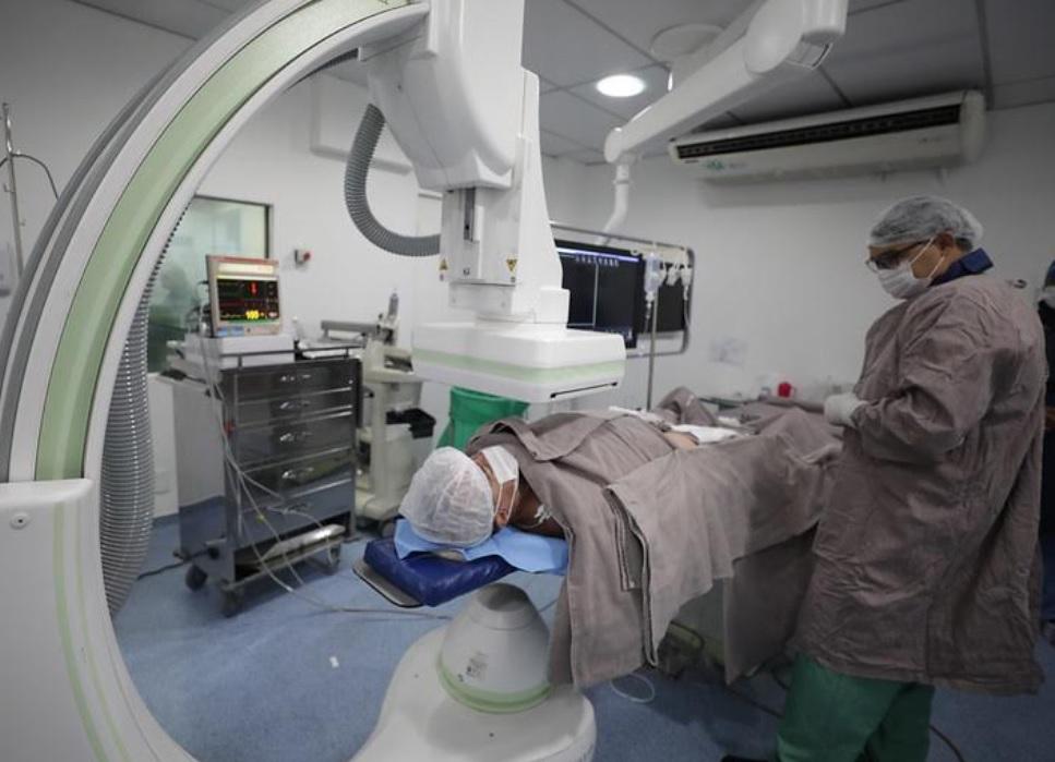 Hospital Francisca Mendes tem mutirão de cateterismo e angioplastia