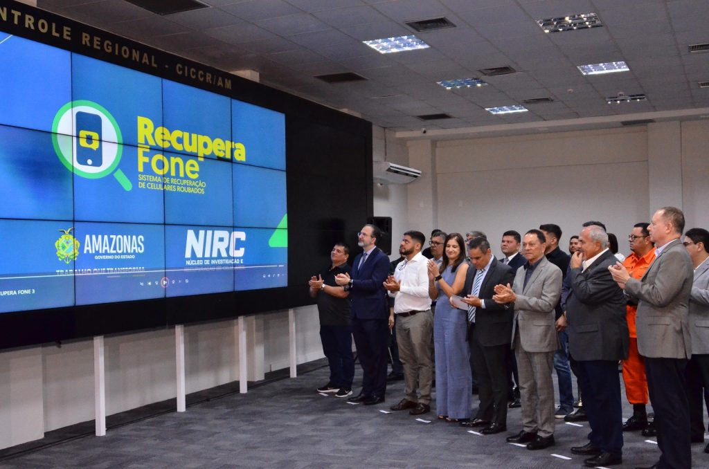Amazonas inicia operação para rastrear e recuperar celulares roubados