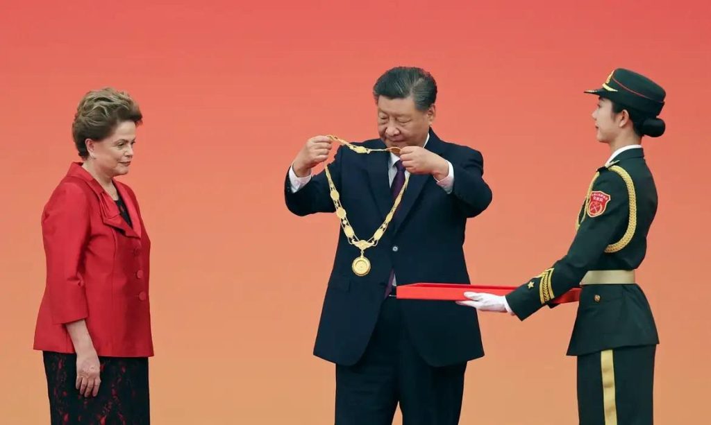 Dilma recebe ‘Medalha da Amizade’ de presidente chinês Xi Jinping