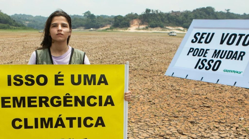 Eleitorado vai às urnas com seca e queimadas recordes