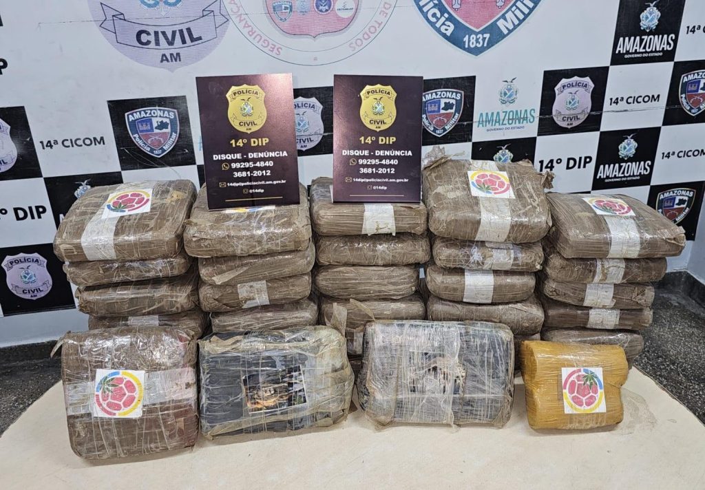 Homem é preso em flagrante portando grande quantidade de drogas