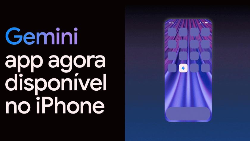 Aplicativo do Gemini, a IA do Google, agora está disponível para iPhone
