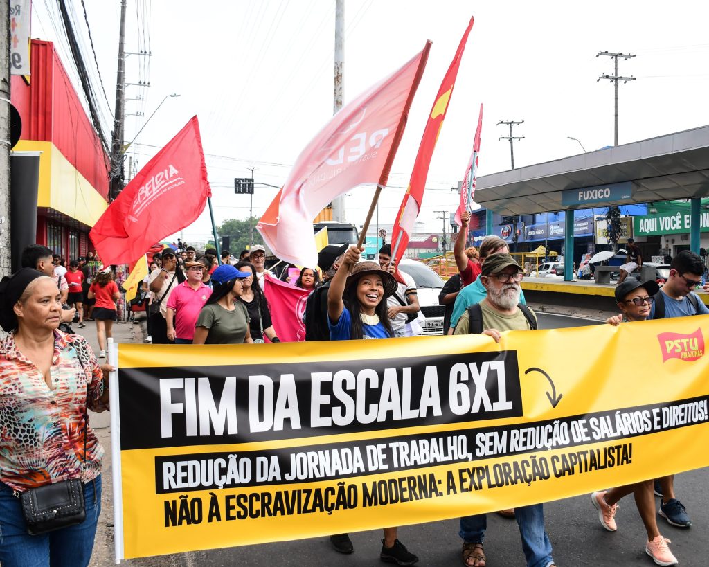 Mobilização na Zona Leste de Manaus pede fim da escala “6 por 1” no País