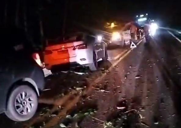Acidente deixa 12 pessoas feridas na BR-174