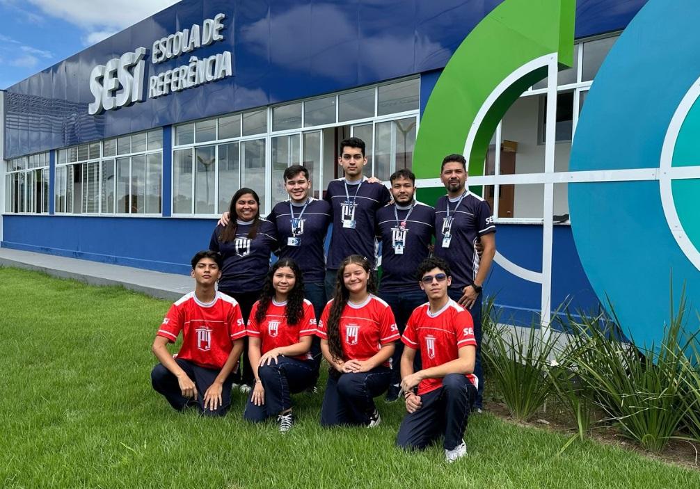 SESI Amazonas participa com seis equipes  do maior torneio de robótica brasileiro