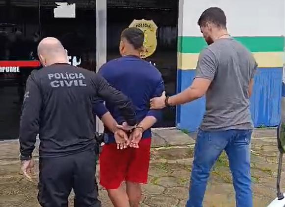 Suspeito de latrocínio e corrupção de menor é preso em Tabatinga