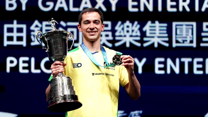 Calderano vence a Copa do Mundo de tênis de mesa