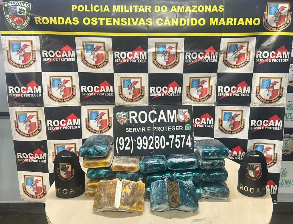Dupla é presa com droga em porto privatizado no Centro de Manaus