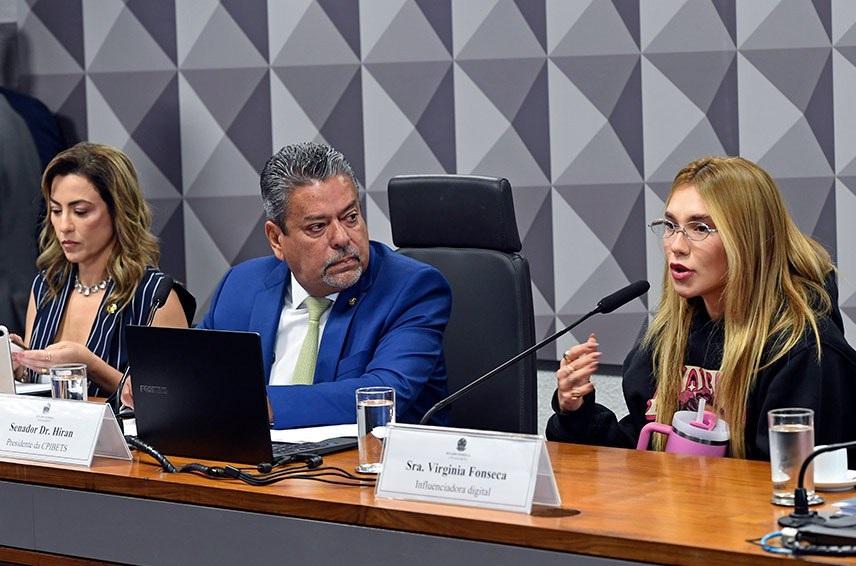 Virgínia diz que não lucra com perdas de seguidores em jogos