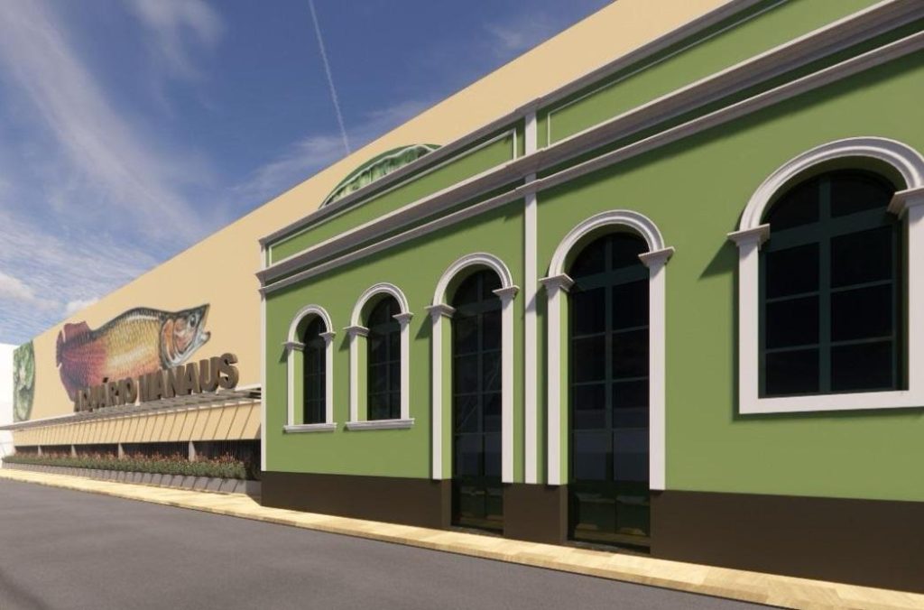 Manaus terá aquário municipal com peixes amazônicos e rooftop com vista para o rio Negro