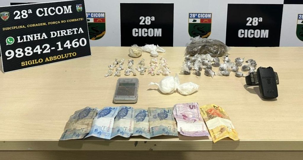 Traficante é preso com drogas no Puraquequara