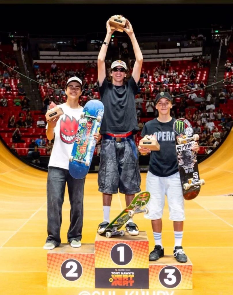 Brasileiro Gui Khury é bicampeão do Tony Hawk’s Vert Alert