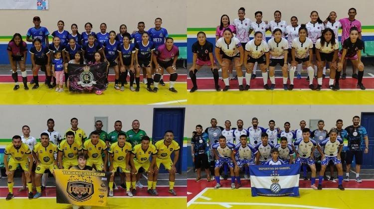 Finais da Copa Carauari de Vôlei e Futsal acontecem nesta quarta, quinta-feira  e sábado