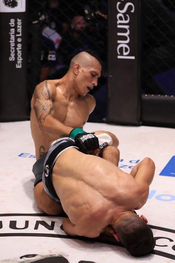 Amazonense Arcângelo Anjo chega à grande final do Fight do Milhão, com vitória por finalização