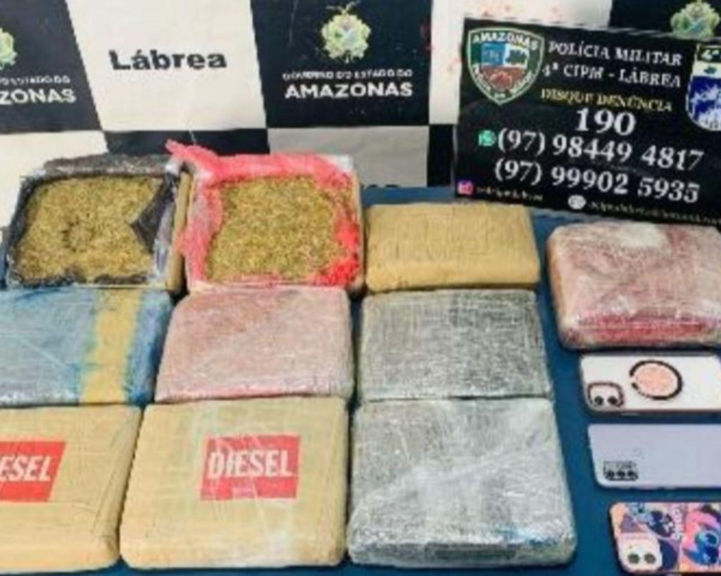 Duas mulheres são presas com mais de 10 kg de maconha em Lábrea