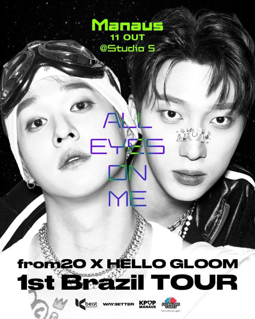 Hello Gloom e From20 chegam em Manaus com a turnê “All Eyes On Me”