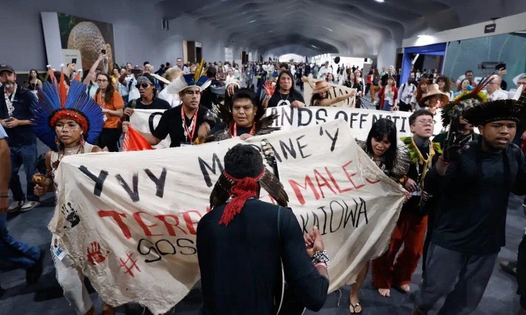 COP30: demarcação de terras e participação popular marcaram protestos