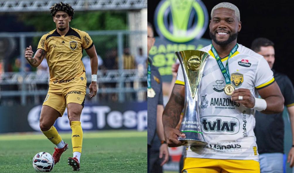 Luan Silva e Robertinho não permanecem no Amazonas para 2026