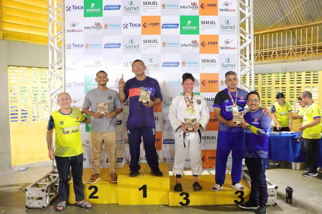 Academia amazonense de judô conquista título geral da 3ª Copa Kaizen de Judô