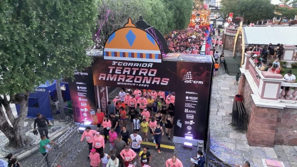 4ª Corrida do Teatro Amazonas abre inscrições