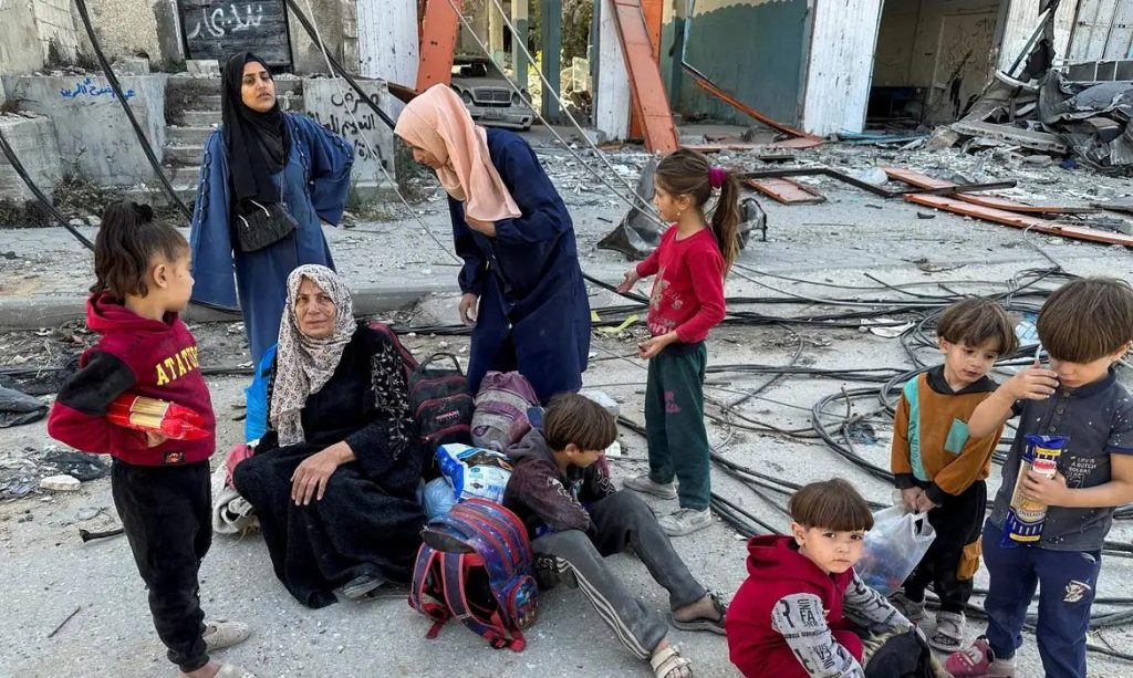 Desnutrição ameaça e mata mulheres e crianças em Gaza