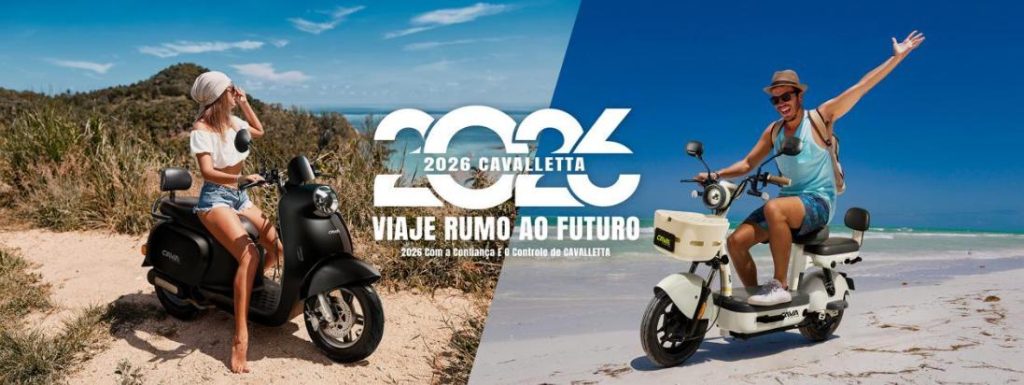Carnaval sem trânsito com as bicicletas elétricas Cavalletta