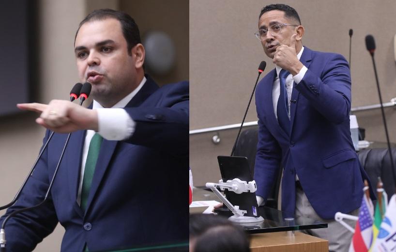 Roberto Cidade e Daniel Almeida batem boca na ALE-AM