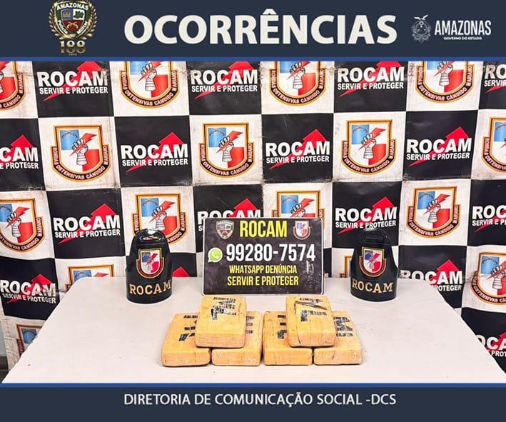Cidade Nova: Rocam apreende cocaína enterrada em casa abandonada