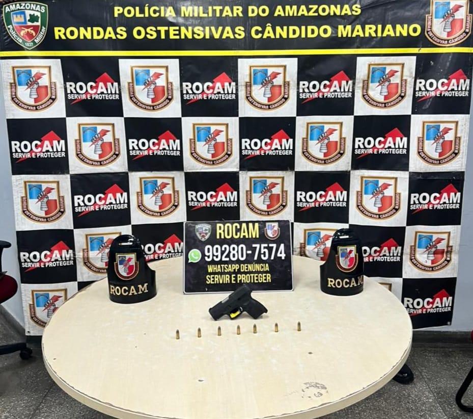 CAC é preso com pistola após confusão no bairro Cidade de Deus