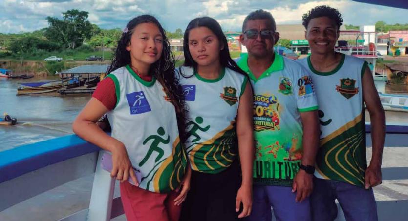 Atletas do interior do AM encaram 15 horas de barco para competir em torneio de atletismo em Manaus