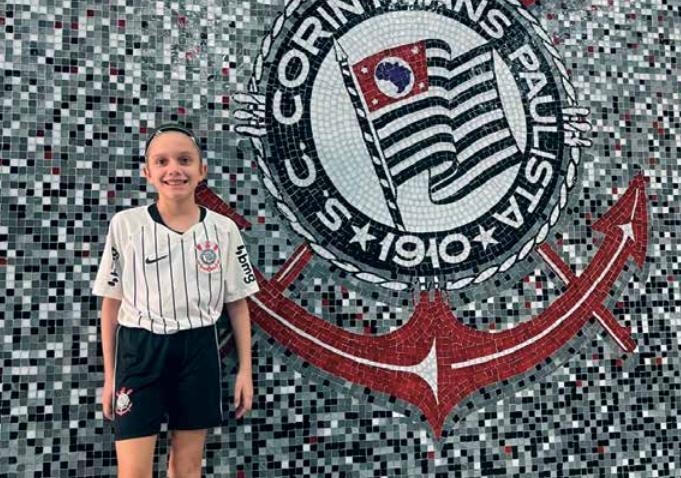 Amazonense de 9 anos é aprovada no Corinthians