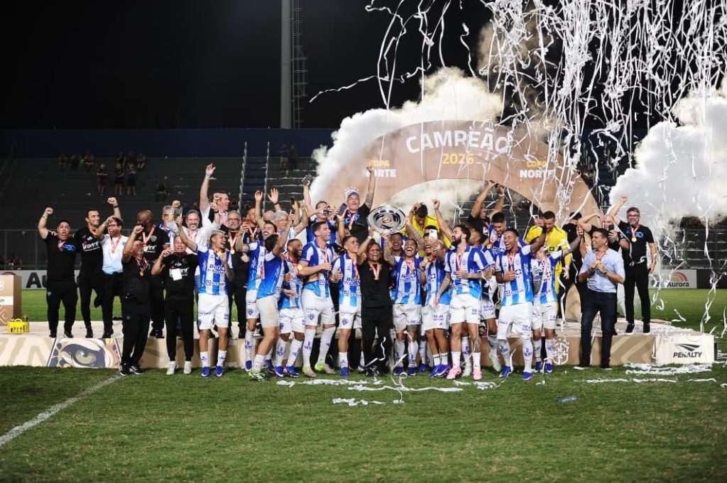 Paysandu volta a vencer o Nacional e conquista título da Copa Norte