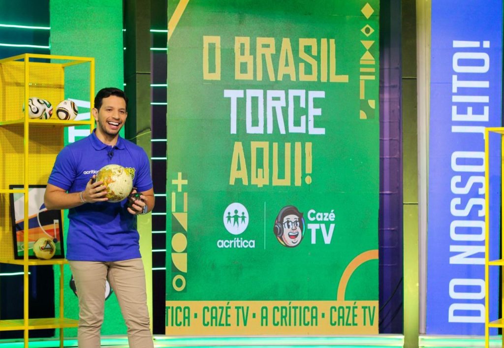 Parceria histórica: A Crítica e CazéTV se unem na Copa do Mundo 2026