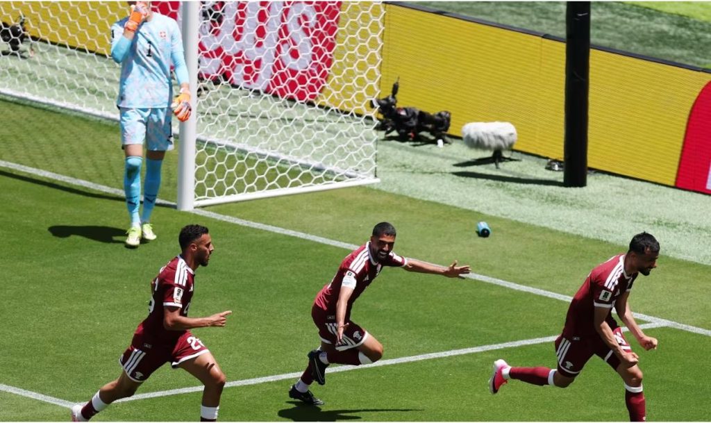Com gol no fim, Catar empata com a Suíça em 1 a 1