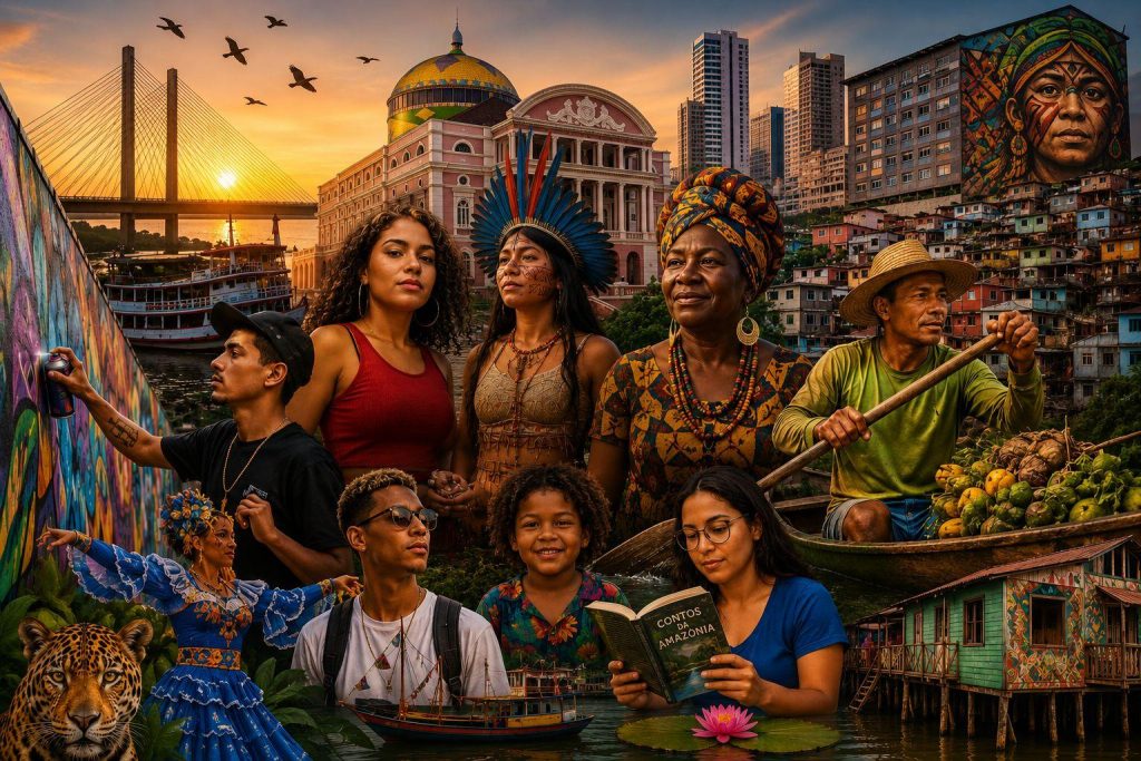 Euforia Sunset promove batalhas de rima e moda no Centro de Manaus