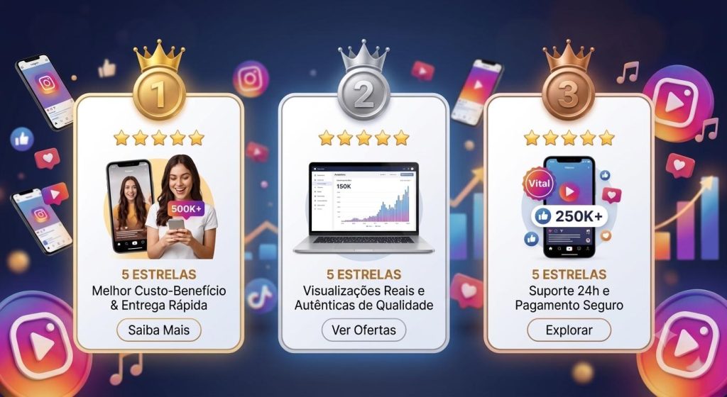 Os Melhores Sites para Comprar Visualizações Reels