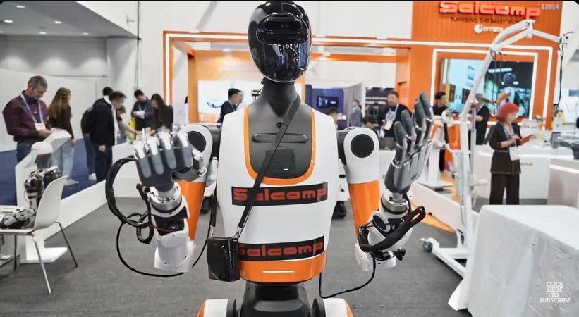 Salcomp avalia trazer a produção de robôs humanoides para o Amazonas
