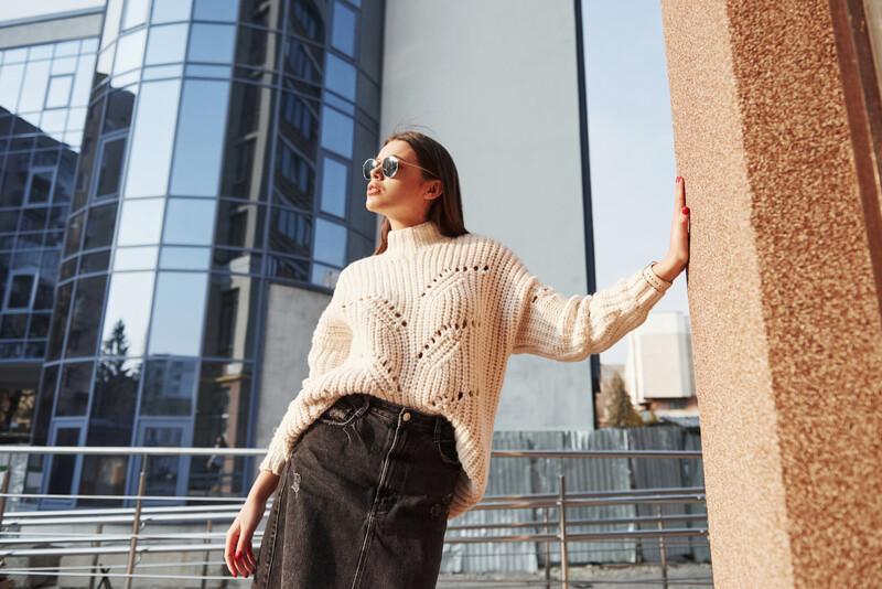 Como usar tricot feminino de forma elegante no inverno