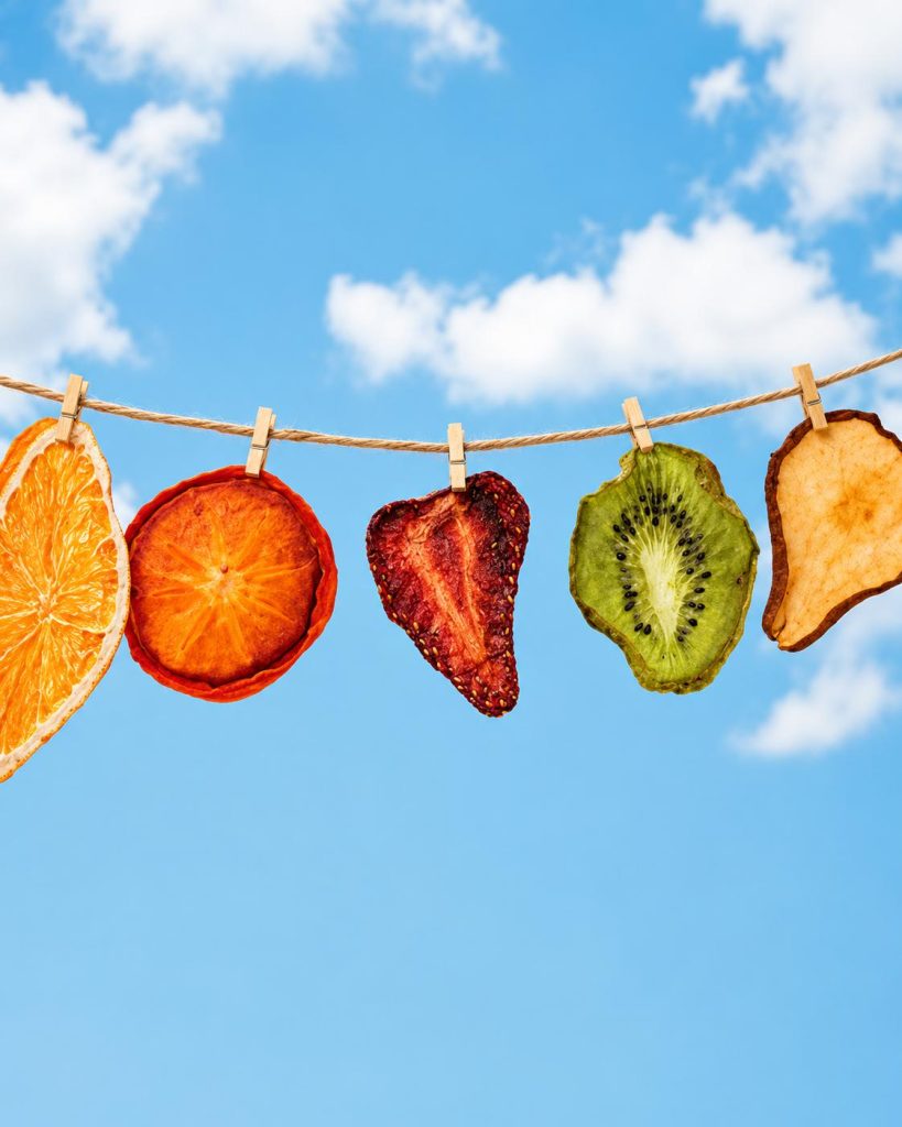 Frutas liofilizadas unem praticidade e valor nutricional