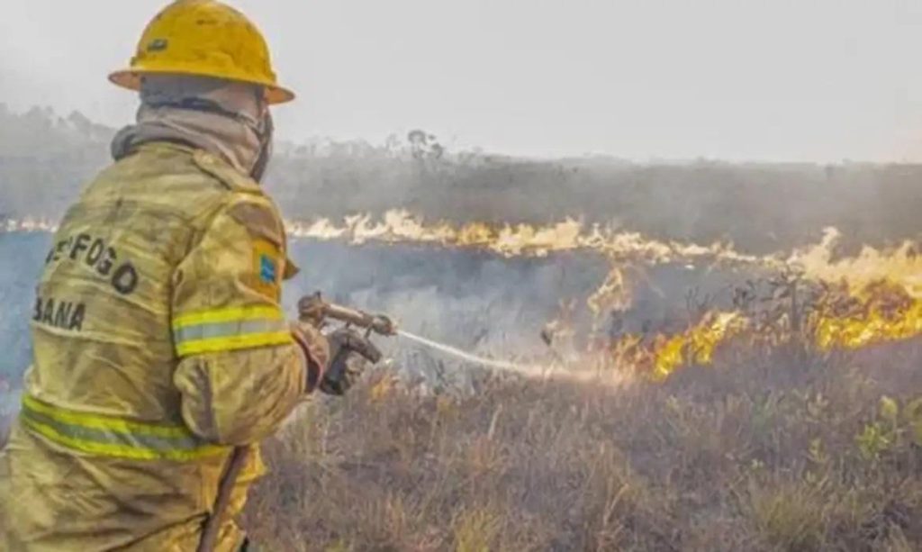 Governo Federal amplia combate a incêndios no AM e mobiliza 160 profissionais da Força Nacional