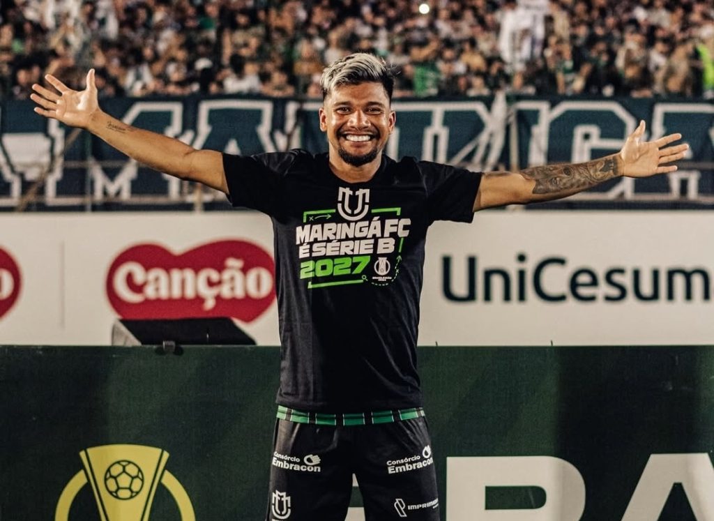 Amazonense Edison Negueba conquista a Série C com o Maringá