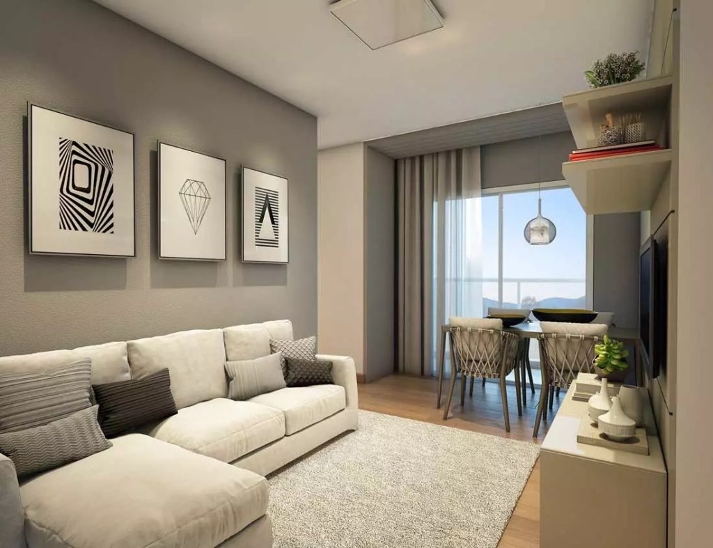 Apartamentos compactos ganham amplitude com projeto inteligente e áreas de lazer
